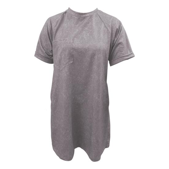 Женское платье с круглыми рукавами на груди, большие размеры, карман, винтажный стиль, шея, короткое потертое короткое платье, сплошной цвет M серый
Женское платье с круглыми рукавами на груди, большие размеры, карман, винтажный стиль, шея, короткое потертое короткое платье, сплошной цвет M серый