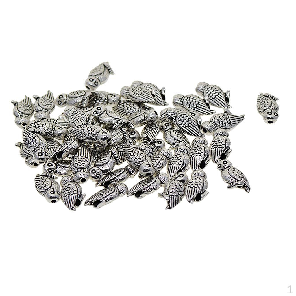 50 Pcs Zinc Alloy 3D Carved Owl Charms Pendant Handmade DIY Jewelry Crafts
50 Pcs Zinc Alloy 3D Carved Owl Charms Pendant Handmade DIY Jewelry Crafts