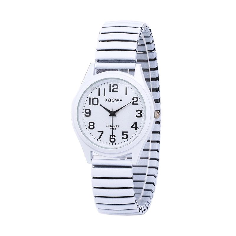 Minimalist Quartz Watch Couple Set Simple Design Stretch Band Analog Display Lightweight Durable Wristwatch for Everyday Use B
Minimalist Quartz Watch Couple Set Simple Design Stretch Band Analog Display Lightweight Durable Wristwatch for Everyday Use B
