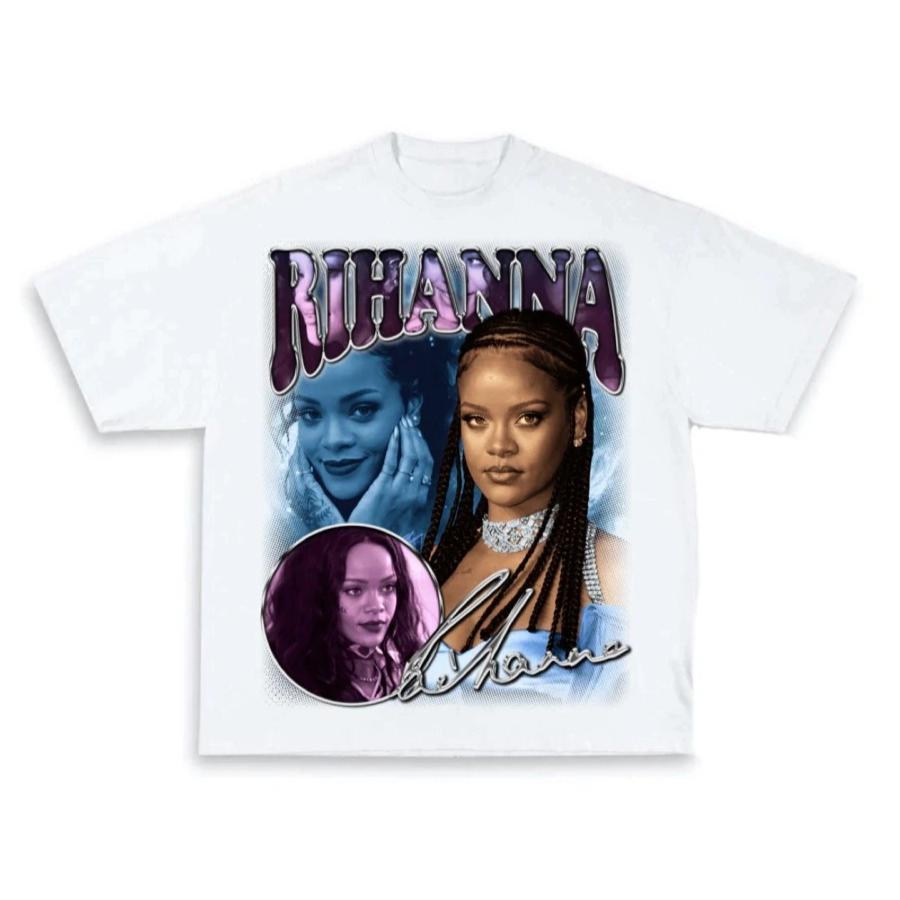 2026 Unisexs Womens Cotton Tees Fashion Singer RIHANNA TShirt Ummer Casual Short Sleeve Round Neck Clothing Loose Tops Trend Y2K 4XL
2026 Unisexs Womens Cotton Tees Fashion Singer RIHANNA TShirt Ummer Casual Short Sleeve Round Neck Clothing Loose Tops Trend Y2K 4XL