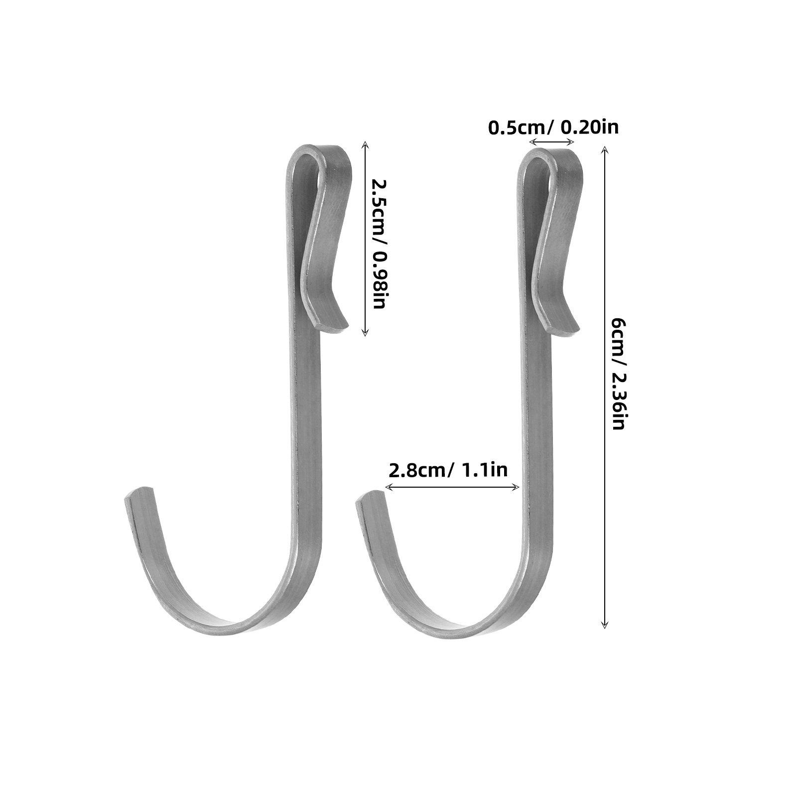 20Pcs Stainless Steel J Hooks Heavy Duty Rust Resistant Hang Clips for Kitchen Bathroom Wire Rack Shelf Utility Storage other
20Pcs Stainless Steel J Hooks Heavy Duty Rust Resistant Hang Clips for Kitchen Bathroom Wire Rack Shelf Utility Storage other