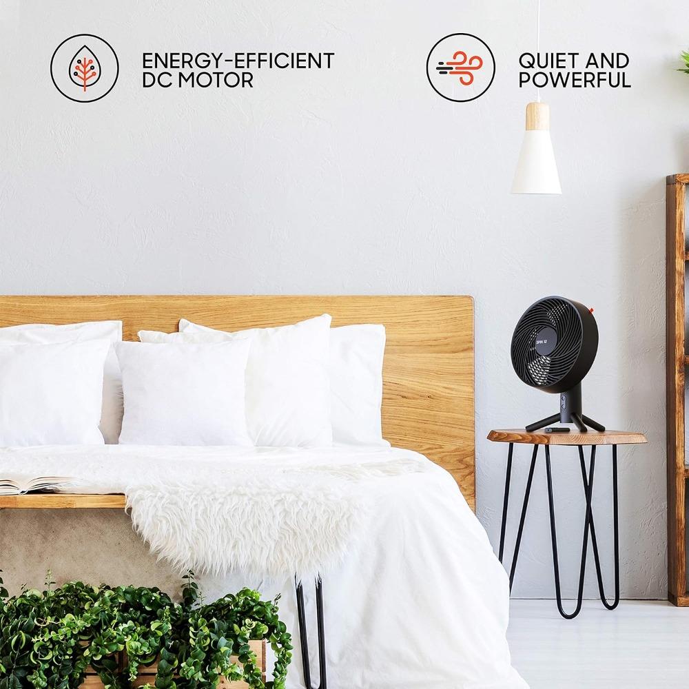 Oscillating Desktop Fan, Small 12 in Quiet Multi-Directional Comfort Simple Controls Alrflow with 3 Speeds, Fans
Oscillating Desktop Fan, Small 12 in Quiet Multi-Directional Comfort Simple Controls Alrflow with 3 Speeds, Fans
