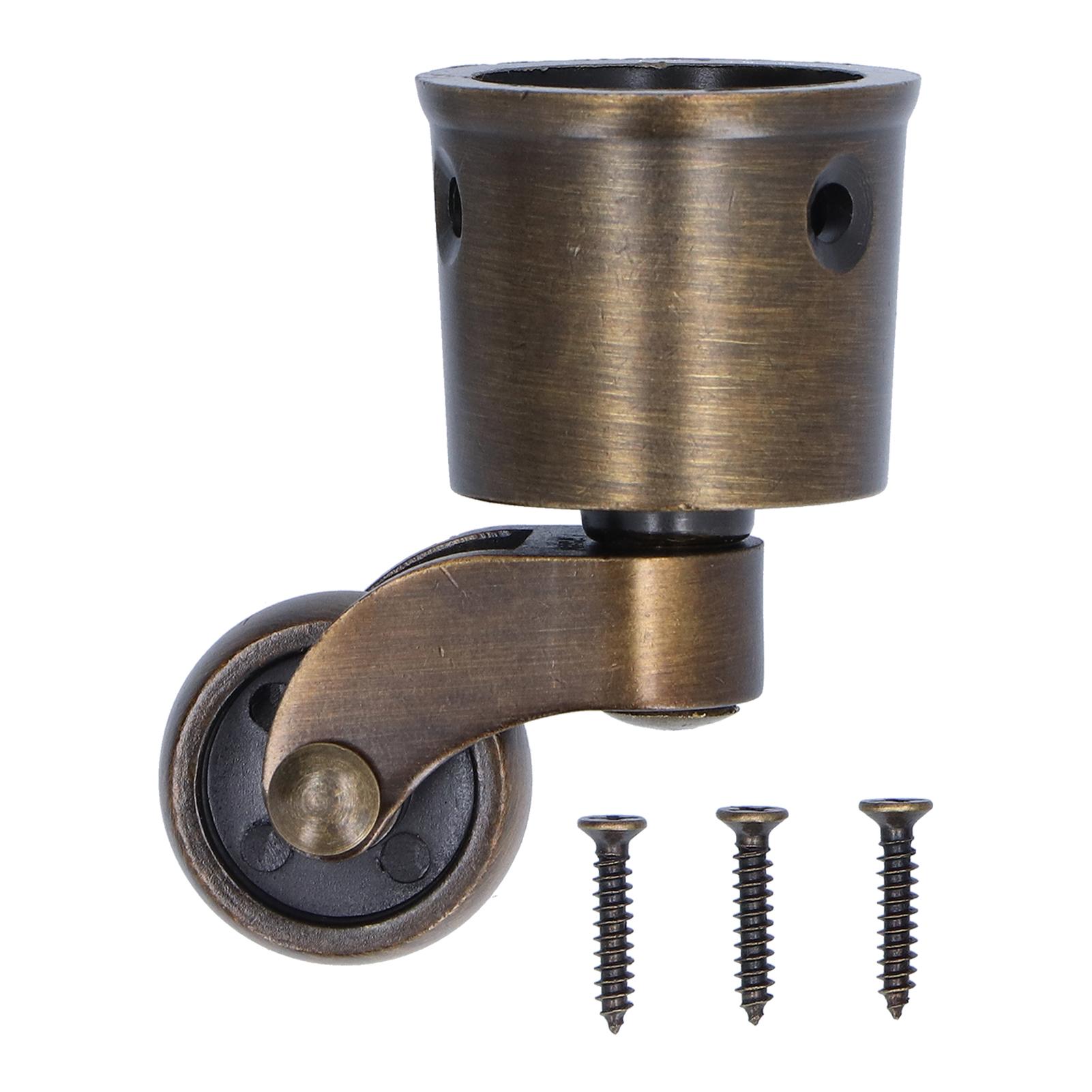 Round Cup Caster Zinc Alloy Vintage Matt Exquisite Sturdy Durable Stable Silent Wheel Dia Swivel
Round Cup Caster Zinc Alloy Vintage Matt Exquisite Sturdy Durable Stable Silent Wheel Dia Swivel