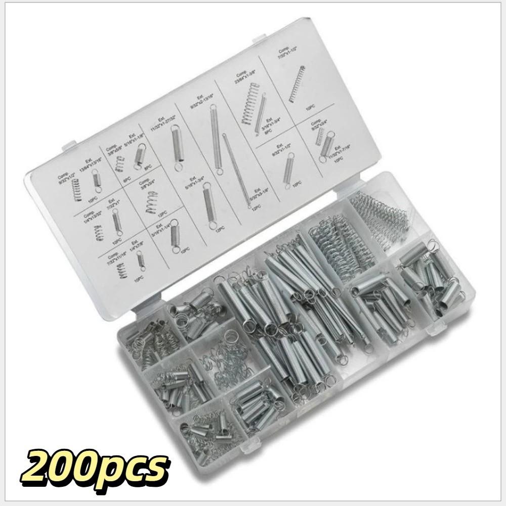 200pcs 20 Sizes Extension Springs 200 Pieces Mixed Springs Set Hardware Replacement 200pcs
200pcs 20 Sizes Extension Springs 200 Pieces Mixed Springs Set Hardware Replacement 200pcs