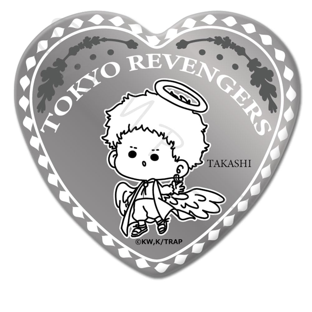 Такаши Мицутани, 6-е издание, может иметь значок Mocho YE Tokyo Revengers в форме сердца.
Такаши Мицутани, 6-е издание, может иметь значок Mocho YE Tokyo Revengers в форме сердца.