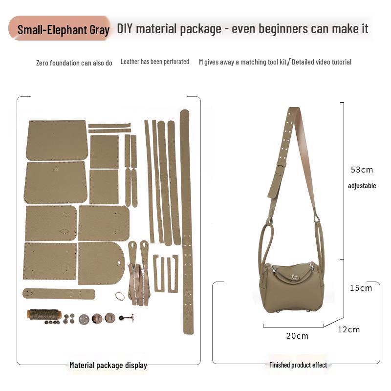 Mini Lindy Genuine Leather Doctor Bag - Women s Versatile Large Capacity Pillow Handbag
Mini Lindy Genuine Leather Doctor Bag - Women s Versatile Large Capacity Pillow Handbag