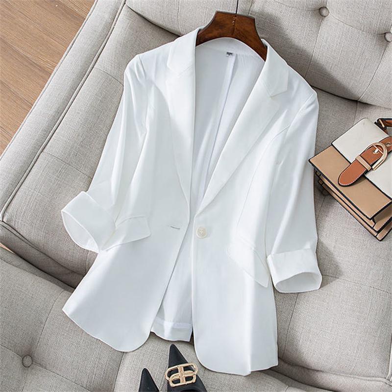 Spring Summer Temperament Versatile Large Size Women s Small Blazer Coat Loose Elegant FemaleThin Blazer Jacket 4XL XS
Spring Summer Temperament Versatile Large Size Women s Small Blazer Coat Loose Elegant FemaleThin Blazer Jacket 4XL XS