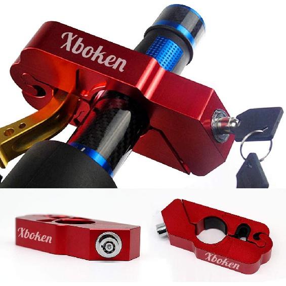 Мотоциклетный замок Xboken, сверхмощный противоугонный замок, регулируемые защитные замки для дроссельной заслонки и; Тормозной руль, замки переднего тормоза и; Сцепление включено
Мотоциклетный замок Xboken, сверхмощный противоугонный замок, регулируемые защитные замки для дроссельной заслонки и; Тормозной руль, замки переднего тормоза и; Сцепление включено