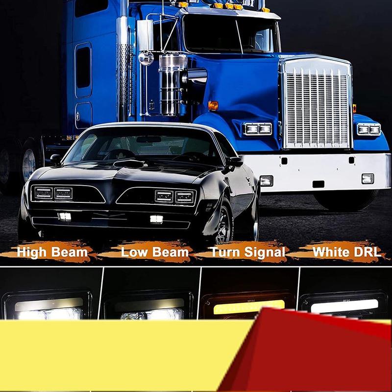 Motorcycle Rectangular 4X6 Inch LED Headlight Projector High Low Sealed For Suzuki DRZ Honda XR250 XR400 XR650-M53K чорний
Motorcycle Rectangular 4X6 Inch LED Headlight Projector High Low Sealed For Suzuki DRZ Honda XR250 XR400 XR650-M53K чорний