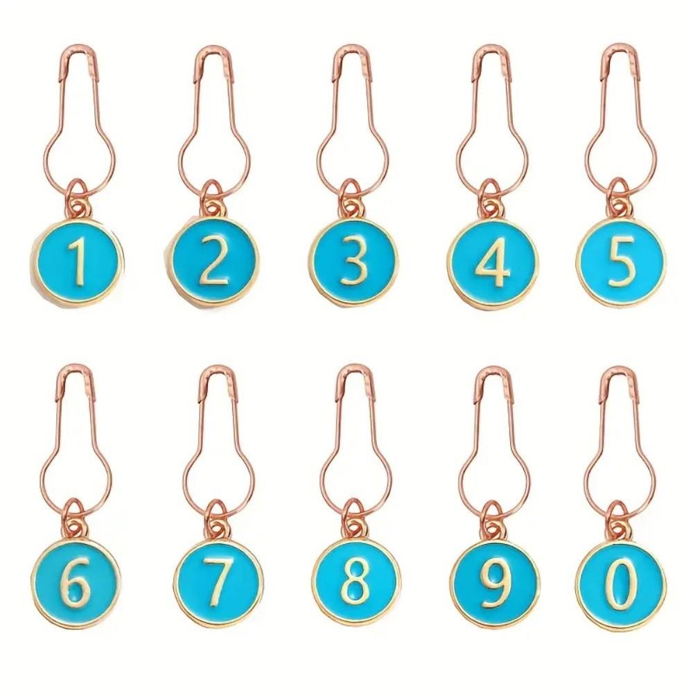 10Pcs/Pack Small Crochet Locking Stitch Markers Needle Clip Counter Chains Knitting Style 4
10Pcs/Pack Small Crochet Locking Stitch Markers Needle Clip Counter Chains Knitting Style 4