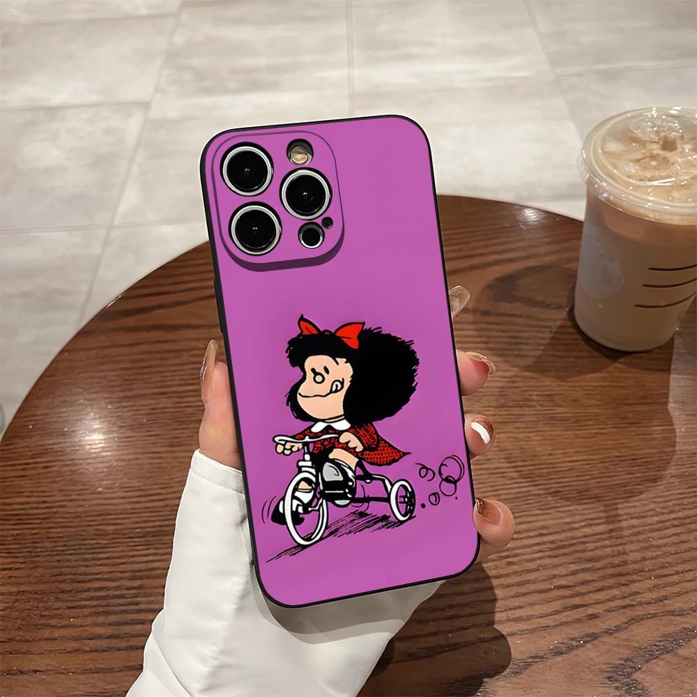 Cartoon Mafalda Cute Phone Case For Iphone 16 Pro Max 14 12 15 Plus 17 Pro Max 13 Pro 11 Xr X Xs 8 7 Plus Back Cover iPhone14 Plus
Cartoon Mafalda Cute Phone Case For Iphone 16 Pro Max 14 12 15 Plus 17 Pro Max 13 Pro 11 Xr X Xs 8 7 Plus Back Cover iPhone14 Plus