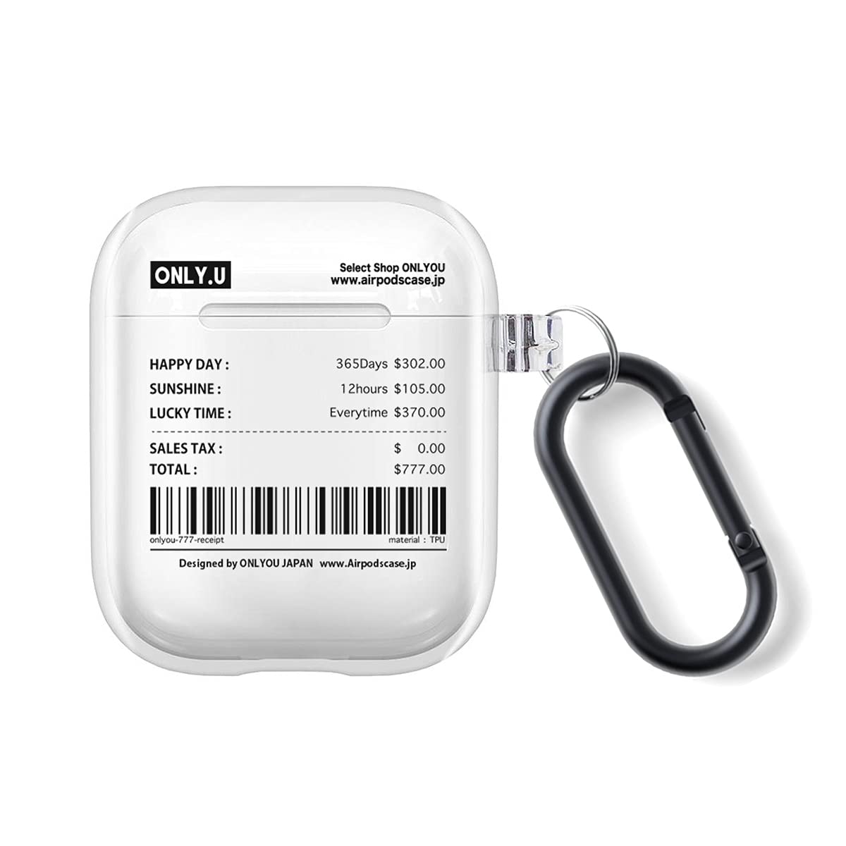 ONLYOU Airpods Case 2nd Generation Korea 1st Generation Clear Transparent TPU Receipt Barcode Design Airpods Cover Cute Stylish Earphone Case чёрный
ONLYOU Airpods Case 2nd Generation Korea 1st Generation Clear Transparent TPU Receipt Barcode Design Airpods Cover Cute Stylish Earphone Case чёрный