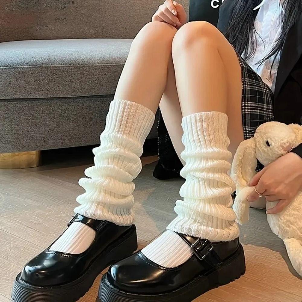 Lolita Socks Boot Cuffs Y2K Long Foot Cover Knitted Leg Socks Autumn/Winter/Spring 40cm белый
Lolita Socks Boot Cuffs Y2K Long Foot Cover Knitted Leg Socks Autumn/Winter/Spring 40cm белый