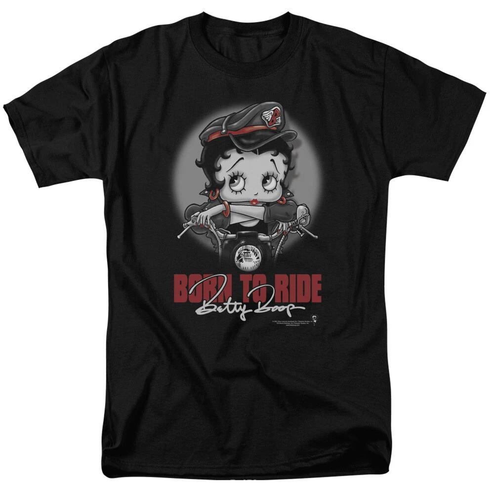 Betty Boop Born To Ride T-Shirt - Regular or Tank - to 6X 3XL
Betty Boop Born To Ride T-Shirt - Regular or Tank - to 6X 3XL