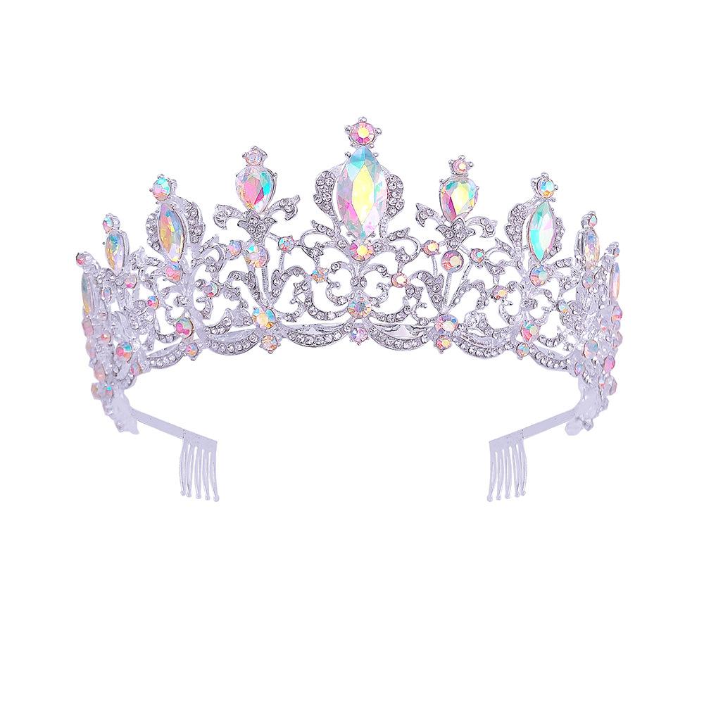 New Bridal Crystal Crown Headdress Luxurious and Atmospheric Golden Rhinestone Crown Wedding Accessories Wedding Accessories
New Bridal Crystal Crown Headdress Luxurious and Atmospheric Golden Rhinestone Crown Wedding Accessories Wedding Accessories