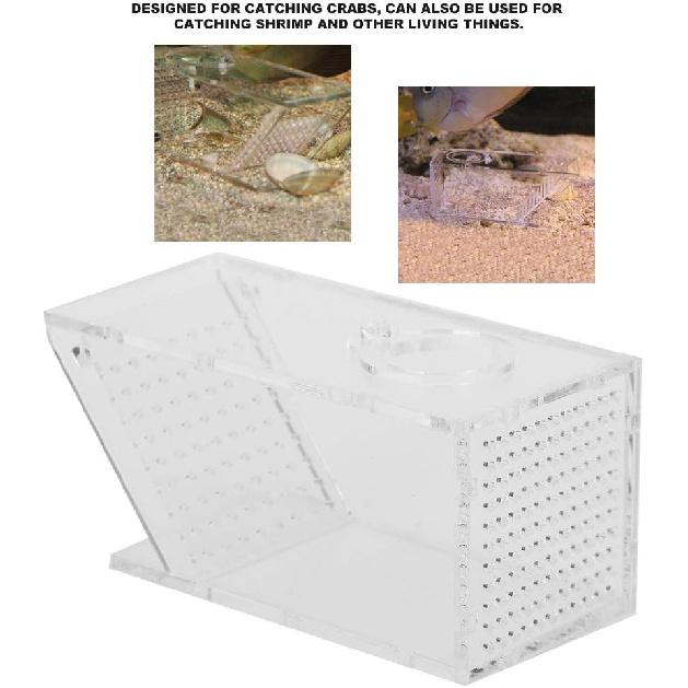 Fish Trap Catcher Box, Fish Tank, Tasteless Non-Toxic Safe for Fish Tank Aquarium
Fish Trap Catcher Box, Fish Tank, Tasteless Non-Toxic Safe for Fish Tank Aquarium