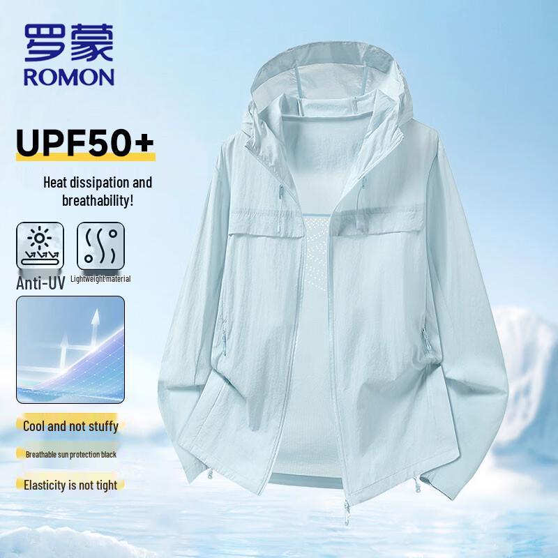ROMON Men s UPF50+ Hooded Sun Protection Jacket S
ROMON Men s UPF50+ Hooded Sun Protection Jacket S