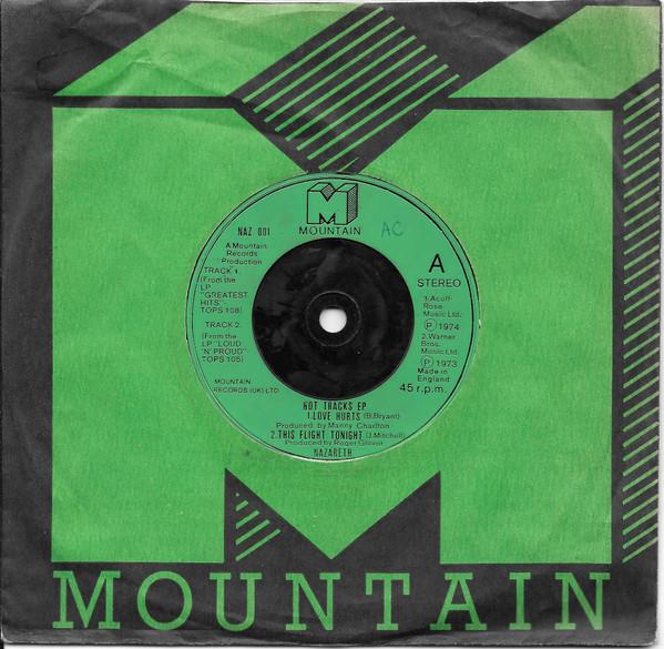 7-дюймовая пластинка NAZARETH Hot Tracks NAZ001 Mountain 1977 UK Rock Б/у
7-дюймовая пластинка NAZARETH Hot Tracks NAZ001 Mountain 1977 UK Rock Б/у