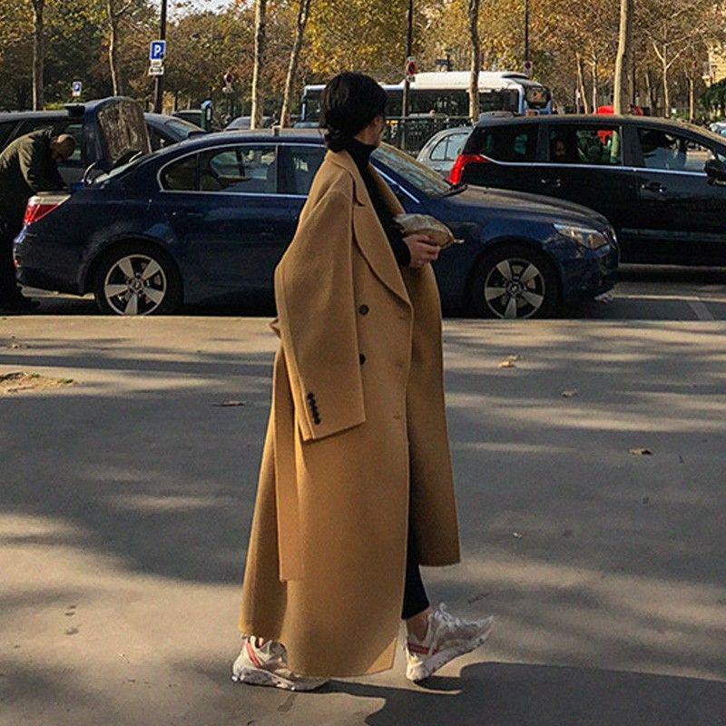 Women s Hepburn Style Long Wool Winter Coat - Retro, Thick, Loose Fit, Ankle-Length. S
Women s Hepburn Style Long Wool Winter Coat - Retro, Thick, Loose Fit, Ankle-Length. S
