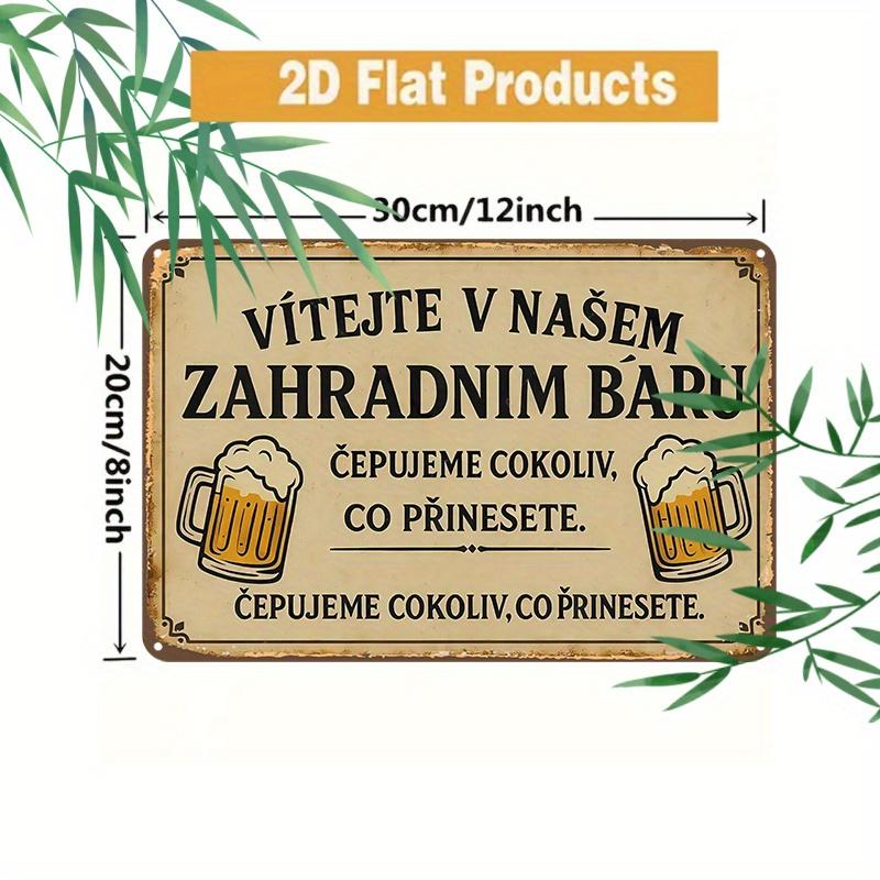 ntage Iron Sign (x Inchesxcm) Welcome to Our Garden Bar We Offer Anything You Bring Rustic Wall Decor for Home 20x30cm(7.8x11.8inch)
ntage Iron Sign (x Inchesxcm) Welcome to Our Garden Bar We Offer Anything You Bring Rustic Wall Decor for Home 20x30cm(7.8x11.8inch)