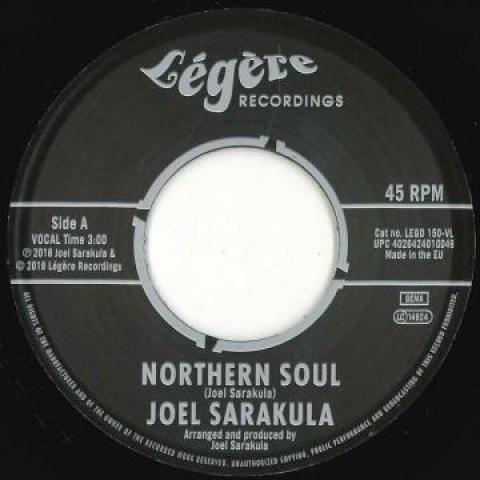 7inch Record JOEL SARAKULA - Northern Soul / Conny Island Getawa LEGO150VL Legere 2018 Europe Soul/Funk
7inch Record JOEL SARAKULA - Northern Soul / Conny Island Getawa LEGO150VL Legere 2018 Europe Soul/Funk