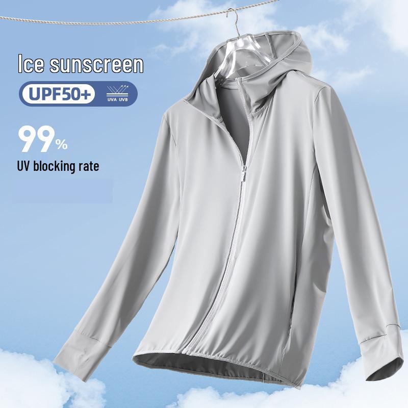 Men s Summer UPF50+ Sun Protection Jacket - Ice Silk, Black Vinyl Brim, Cool Touch XL (Weight 95-115 jin)
Men s Summer UPF50+ Sun Protection Jacket - Ice Silk, Black Vinyl Brim, Cool Touch XL (Weight 95-115 jin)