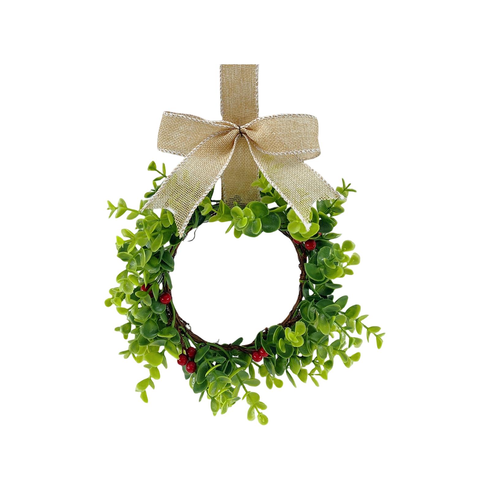 Christmas Bow Wreath American Christmas Creative Door Hanging Simulation Red Berry Red Ribbon Wreath One Size
Christmas Bow Wreath American Christmas Creative Door Hanging Simulation Red Berry Red Ribbon Wreath One Size