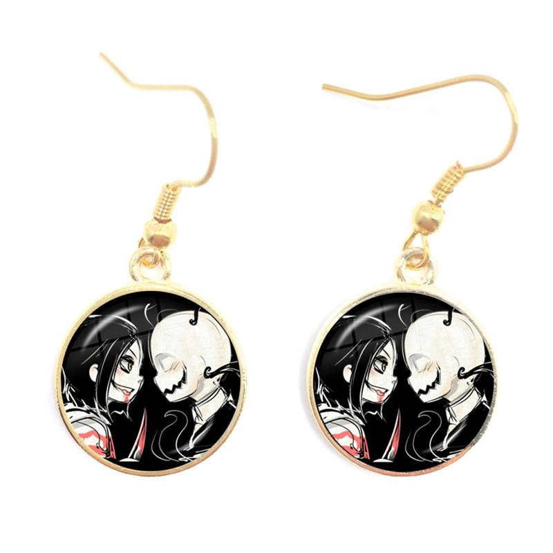 Fashion Accessory Earring Jane and Jeff the Killer Dangle Earring Glass Cabochon Handmade Silver Color Jewelry Gifts Girl
Fashion Accessory Earring Jane and Jeff the Killer Dangle Earring Glass Cabochon Handmade Silver Color Jewelry Gifts Girl