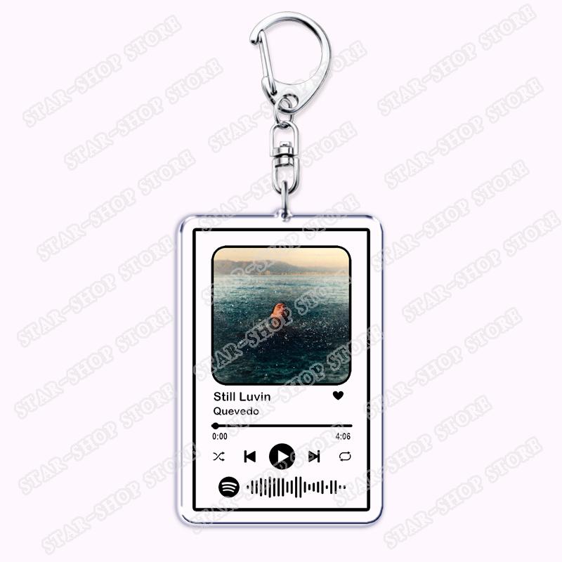 Hot Singer Quevedo Singer Songs Keychains for Women Accessories Bag Columbia Music Keying Jewelry Fans Friends Gifts
Hot Singer Quevedo Singer Songs Keychains for Women Accessories Bag Columbia Music Keying Jewelry Fans Friends Gifts