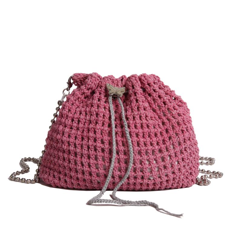 2025 New Solid String Hollow Out Knitting Bucket Shoulder Bags Simple Versatile High Quality Personality Women s Crossbody Bags
2025 New Solid String Hollow Out Knitting Bucket Shoulder Bags Simple Versatile High Quality Personality Women s Crossbody Bags