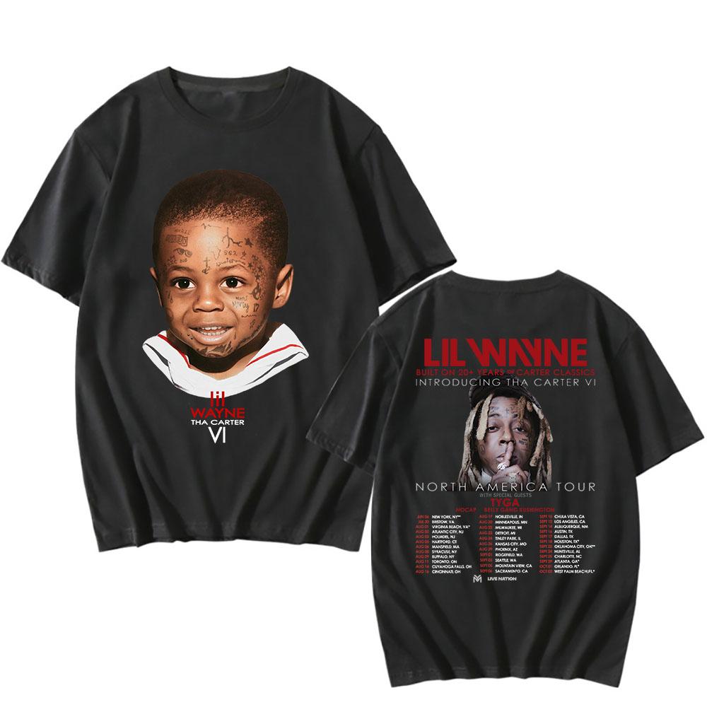 Lil Wayne Tha Carter VI Tour T-shirt 2025 NEW Album Printing Tshirts Summer Male Loose T Shirt Men Women Clothing Unisex Summer M
Lil Wayne Tha Carter VI Tour T-shirt 2025 NEW Album Printing Tshirts Summer Male Loose T Shirt Men Women Clothing Unisex Summer M