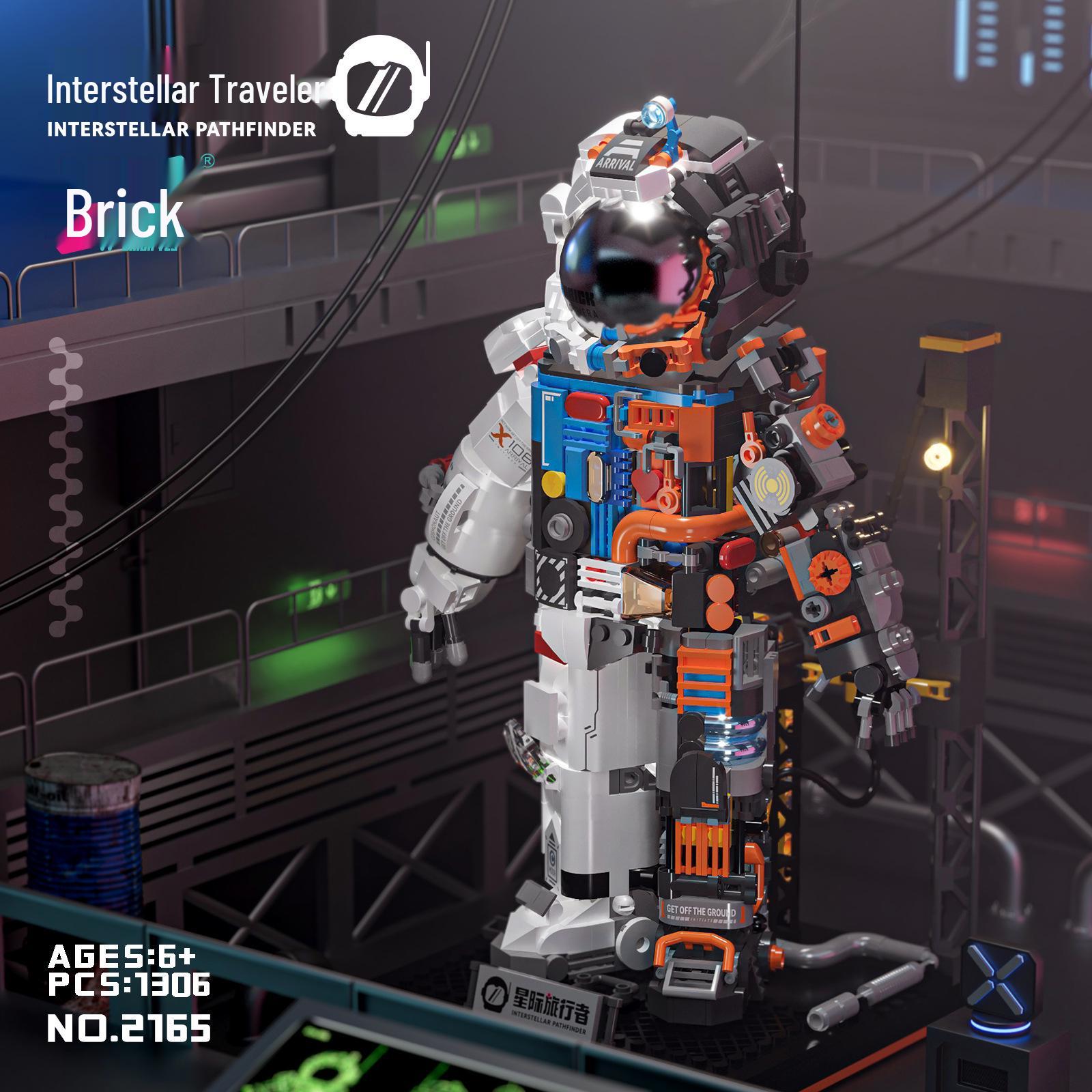 Guochao Astronaut Building Blocks: 2165-Piece Interstellar Traveler Model - Ideal Collection Toy & Gift for Boys
Guochao Astronaut Building Blocks: 2165-Piece Interstellar Traveler Model - Ideal Collection Toy & Gift for Boys