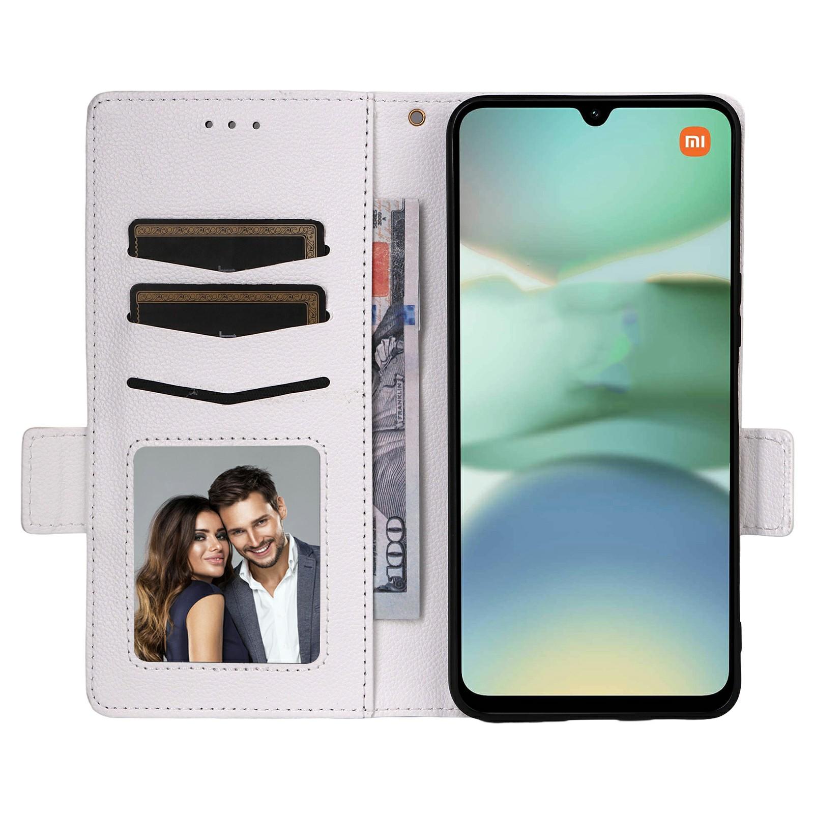 For Xiaomi Poco C71 4G/Redmi A5 4G (171.7mm) Case with Wrist Strap Litchi Texture PU Leather Wallet Phone Cover Dark Blue
For Xiaomi Poco C71 4G/Redmi A5 4G (171.7mm) Case with Wrist Strap Litchi Texture PU Leather Wallet Phone Cover Dark Blue