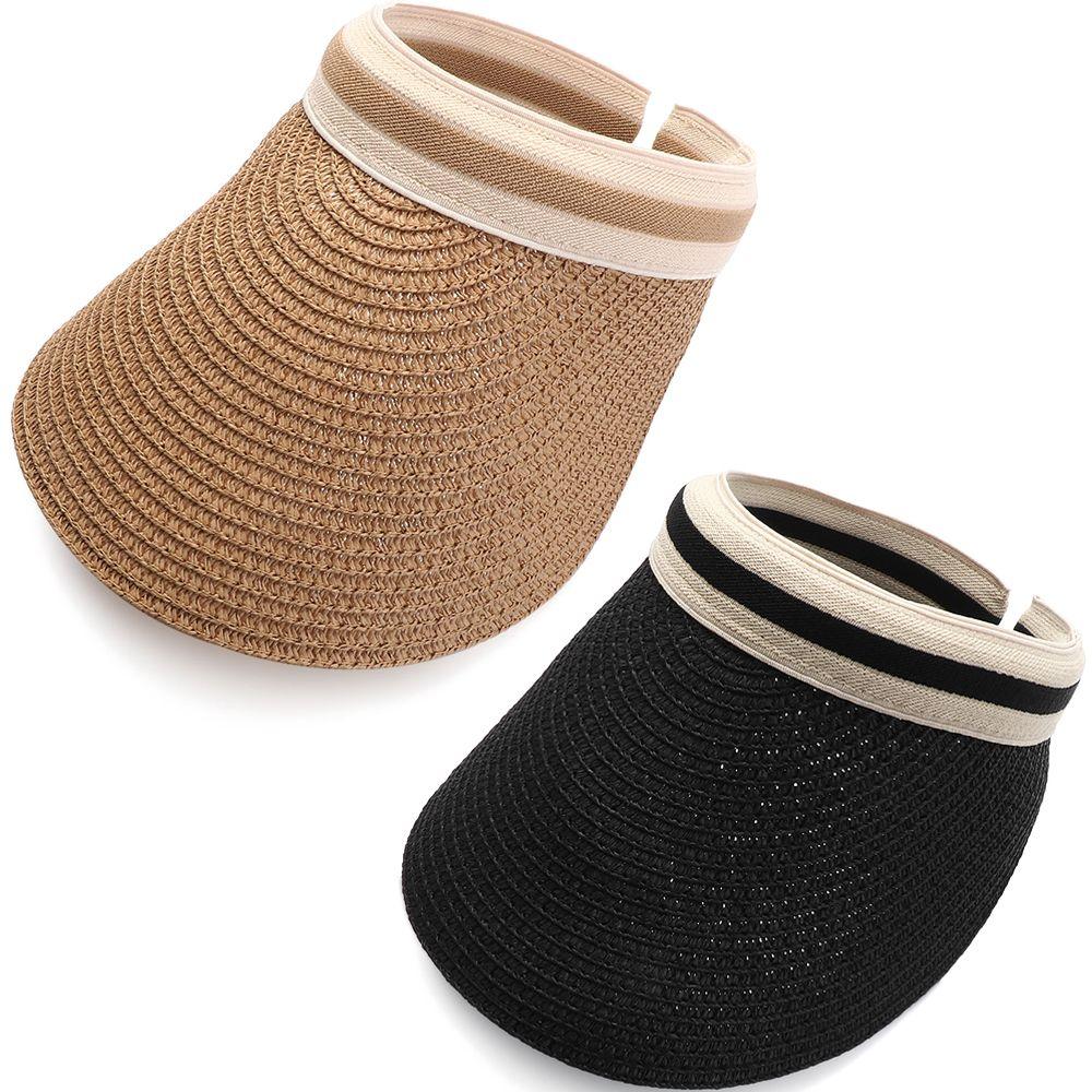 2PCS Summer Multi-function Foldable Wide Brim Suncap Straw Cap Beach Hats Sun Hat Visor Hat
2PCS Summer Multi-function Foldable Wide Brim Suncap Straw Cap Beach Hats Sun Hat Visor Hat