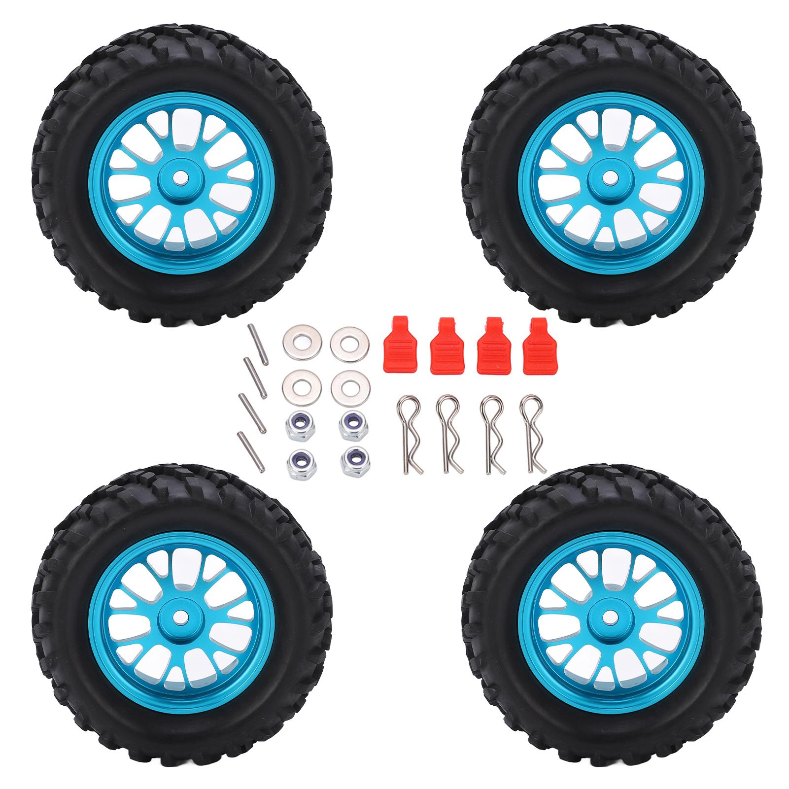 4pcs 82mm Front Rear Rubber Tires Wheel Rims Set for Wltoys 144001 114 RC Off Road Car
4pcs 82mm Front Rear Rubber Tires Wheel Rims Set for Wltoys 144001 114 RC Off Road Car