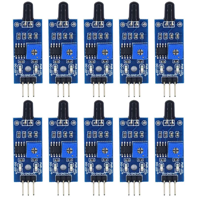 10 шт. Модуль інфрачервоного 3-провідного датчика виявлення полум я DC 3.3V-5V Модуль ІЧ-датчика полум я Детектор Smartsense Для Arduino
10 шт. Модуль інфрачервоного 3-провідного датчика виявлення полум я DC 3.3V-5V Модуль ІЧ-датчика полум я Детектор Smartsense Для Arduino