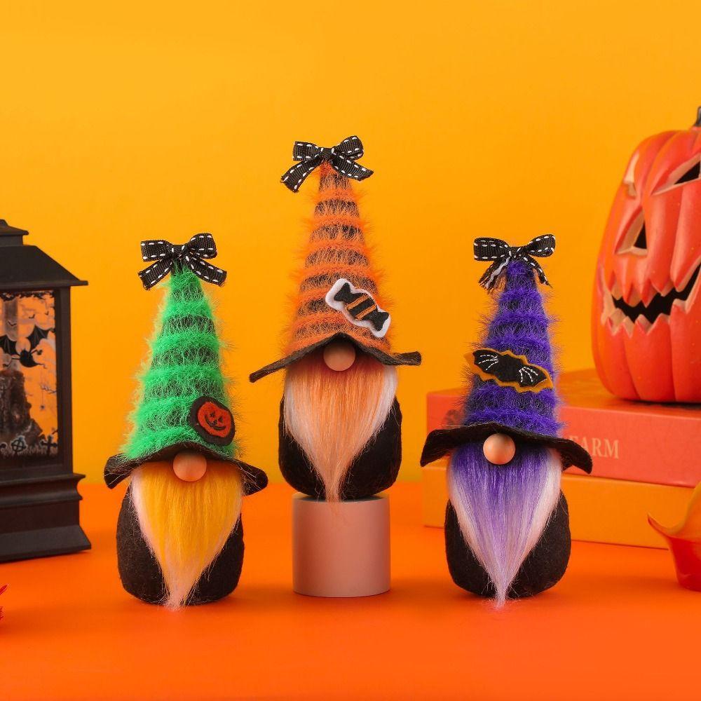 Жуткий Хэллоуинский гном, украшение, привлекающая внимание фигурка старика, забавный безликий старик, праздничный подарок фиолетовый 
Жуткий Хэллоуинский гном, украшение, привлекающая внимание фигурка старика, забавный безликий старик, праздничный подарок фиолетовый