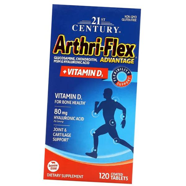 Хондропротектор с витамином Д3, Arthri-Flex Advantage + Vitamin D3, 21st Century 120таб (03440005) 120tab
Хондропротектор с витамином Д3, Arthri-Flex Advantage + Vitamin D3, 21st Century 120таб (03440005) 120tab