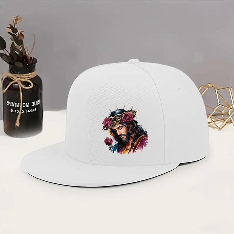 Jesus Crown of Thorns Roses Black Baseball Cap Unisex Casual Street Style Polyester One Size
Jesus Crown of Thorns Roses Black Baseball Cap Unisex Casual Street Style Polyester One Size