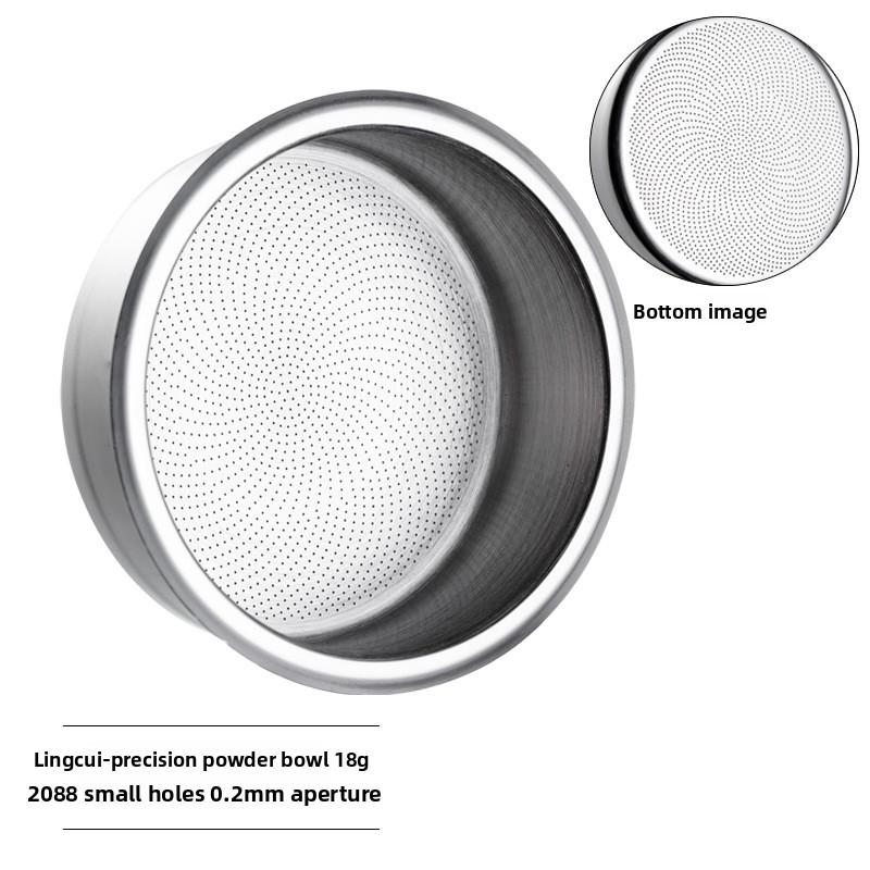 58mm Portafilter Filter Basket Reusable Coffee Filter Basket Portafilter Filter Bowl Replacement for Espresso Machine
58mm Portafilter Filter Basket Reusable Coffee Filter Basket Portafilter Filter Bowl Replacement for Espresso Machine