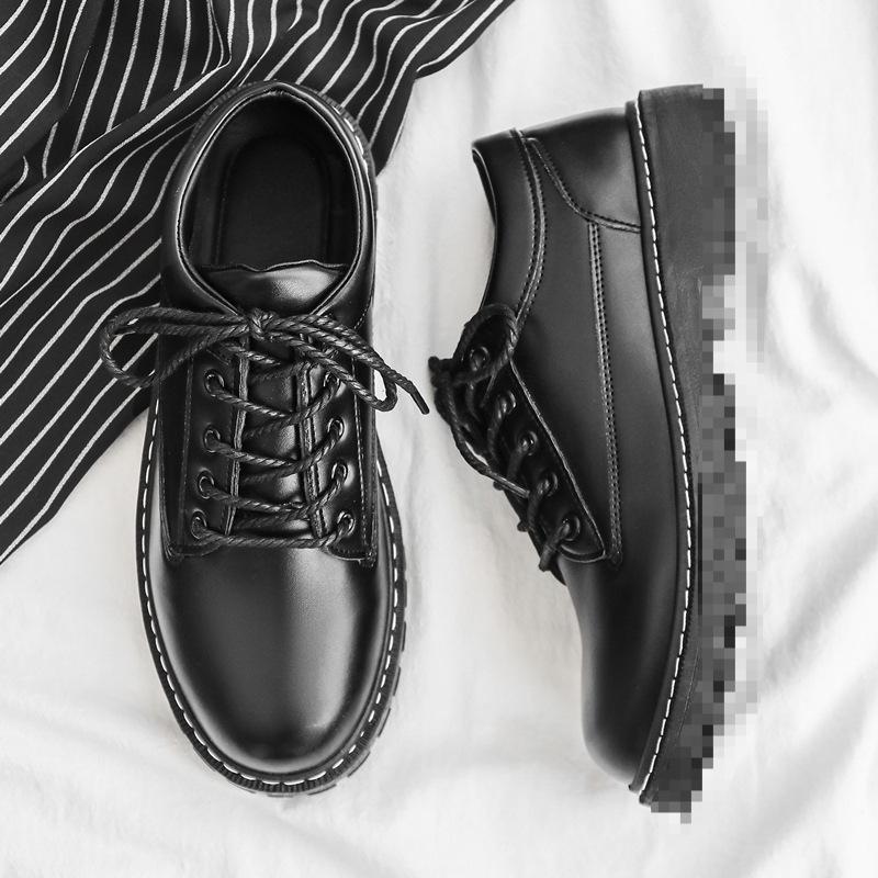 Men s Summer Breathable Leather Formal Shoes, Korean Style, British Martin Casual, Thick Sole Round Toe Suit Fashion. 40
Men s Summer Breathable Leather Formal Shoes, Korean Style, British Martin Casual, Thick Sole Round Toe Suit Fashion. 40