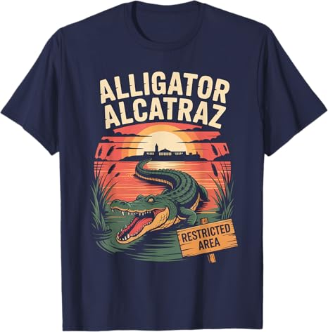 Funny Meme Alligator Alcatraz Shirt AlligatorAlcatraz Unisex TShirt Humor Funny Political Sarcastic Joke Graphic Outfit Novelty 4XL
Funny Meme Alligator Alcatraz Shirt AlligatorAlcatraz Unisex TShirt Humor Funny Political Sarcastic Joke Graphic Outfit Novelty 4XL