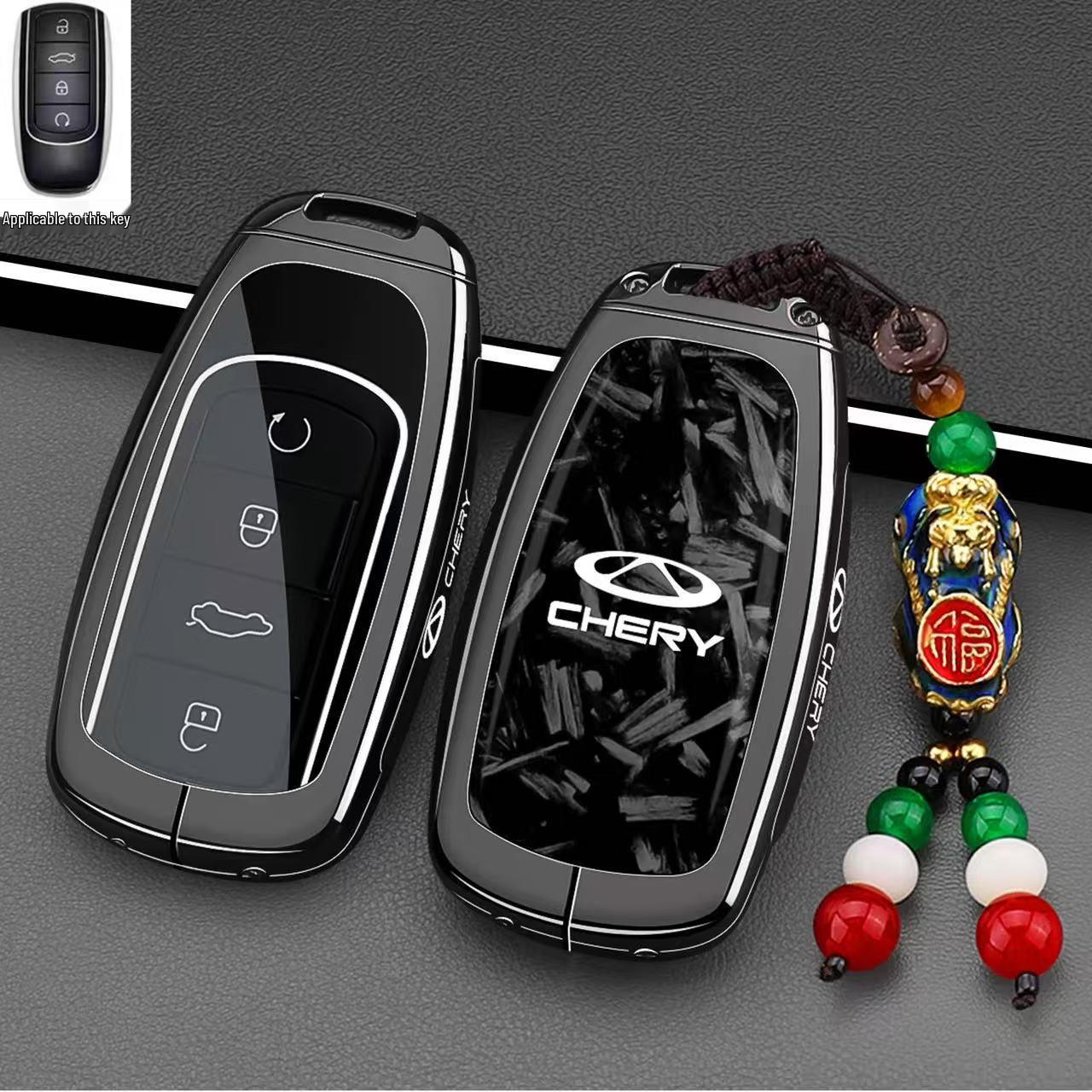 Chery Tiggo Key Cover: Compatible with Tiggo 8L/8PRO/9CDM/7PLUS/5x, Arrizo 8, Exploration 06 Models.
Chery Tiggo Key Cover: Compatible with Tiggo 8L/8PRO/9CDM/7PLUS/5x, Arrizo 8, Exploration 06 Models.
