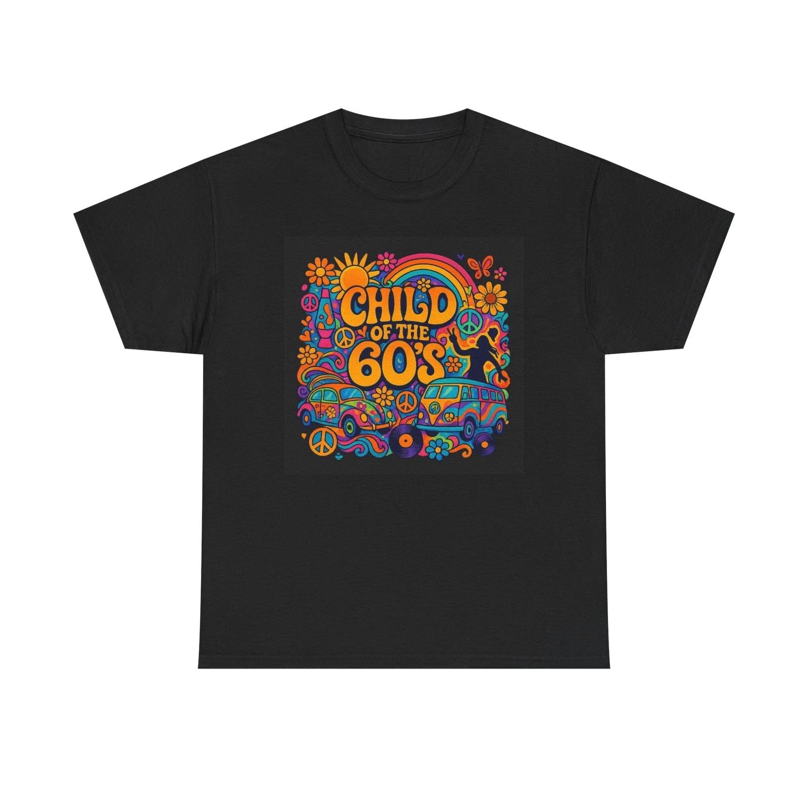 Child Of The 60s Graphic T Shirt Vintage Hippie Unisex Heavy Cotton Tee XL
Child Of The 60s Graphic T Shirt Vintage Hippie Unisex Heavy Cotton Tee XL