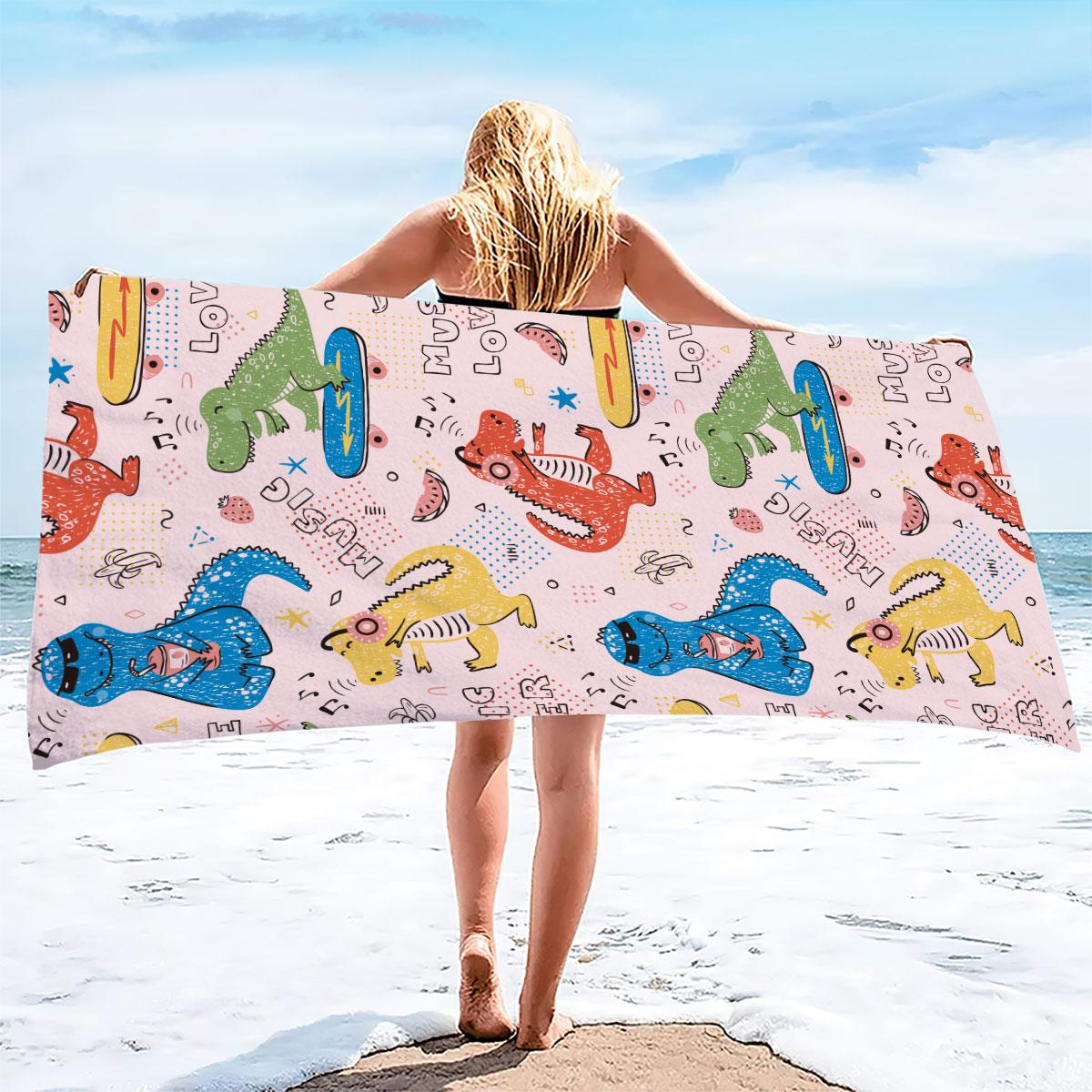 1pc dinosaur Print towel Sports Quick-Drying Super Absorbent Camping Towel Super Soft Lightweight Gym Swimming Yoga Beach Towel W30*H60(CM)
1pc dinosaur Print towel Sports Quick-Drying Super Absorbent Camping Towel Super Soft Lightweight Gym Swimming Yoga Beach Towel W30*H60(CM)
