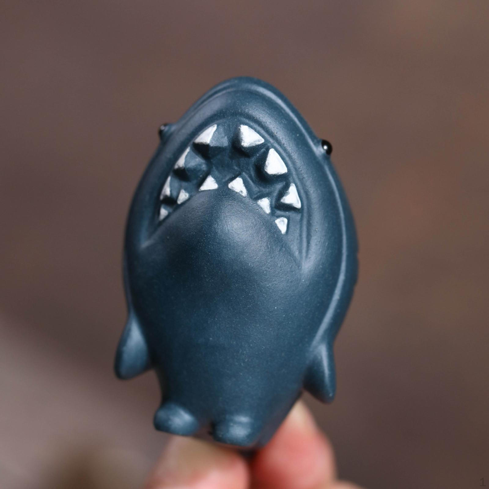 Shark Mini Statue Small Figurine Tea Pet Collectible Animal Sculpture Tabletop Ornament for Teahouse
Shark Mini Statue Small Figurine Tea Pet Collectible Animal Sculpture Tabletop Ornament for Teahouse