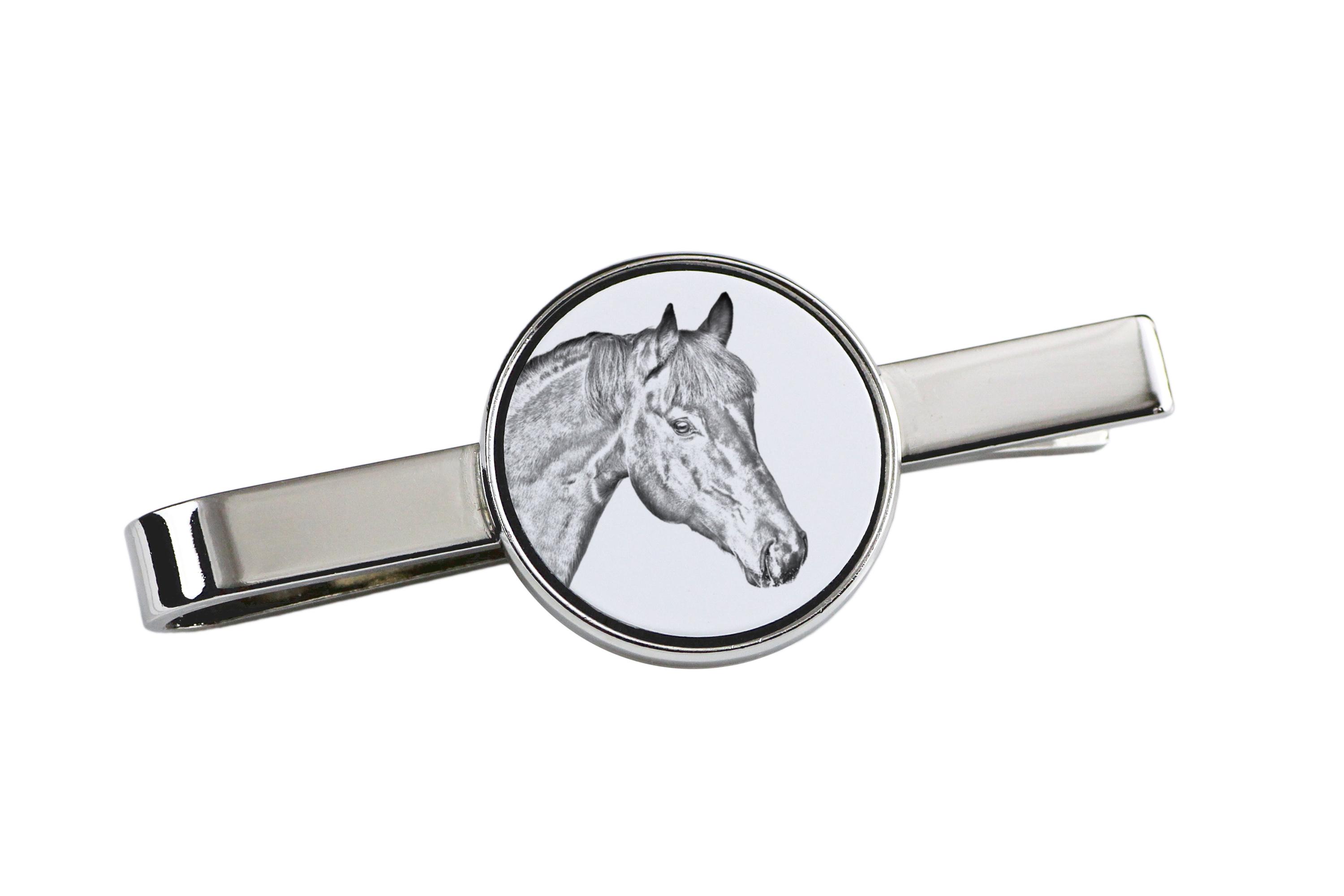 Bay Horse - tie clip with a horse, personalized tie clip, a unique gift for a man from the Art-Dog brand срібний
Bay Horse - tie clip with a horse, personalized tie clip, a unique gift for a man from the Art-Dog brand срібний