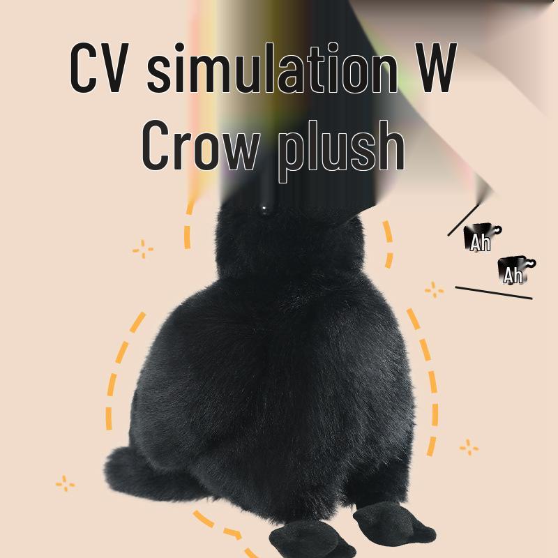 Creative Crow Plush Doll: Cute Animal Simulation Decoration & Companion Gift 15 cm чёрный
Creative Crow Plush Doll: Cute Animal Simulation Decoration & Companion Gift 15 cm чёрный