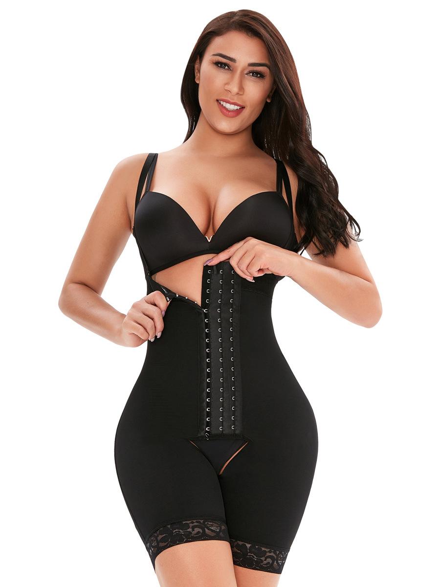 High Waist 3 Rows Hooks Long Shapewear, Non-Slip Waistband Tummy Control Waist Trainer S чёрный
High Waist 3 Rows Hooks Long Shapewear, Non-Slip Waistband Tummy Control Waist Trainer S чёрный