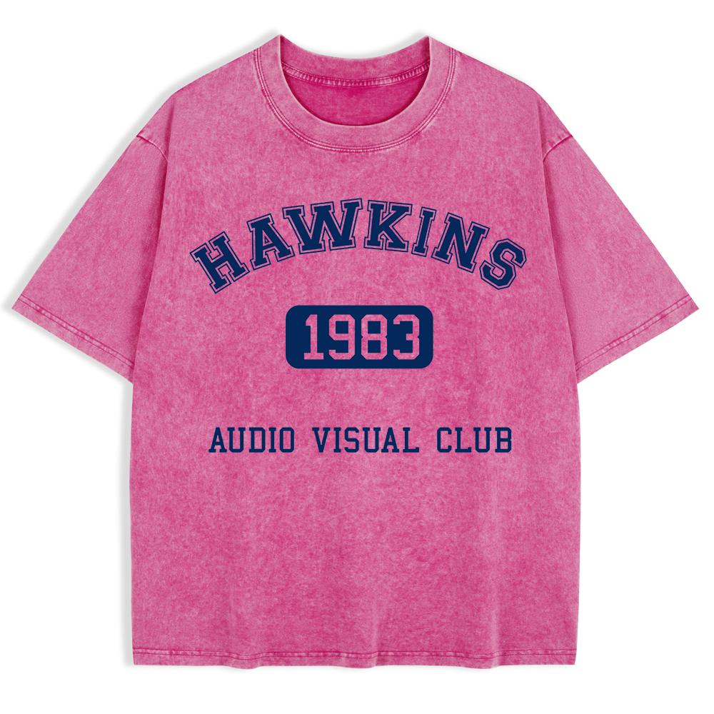 Hawkins 1983 Printing Washed T-Shirts Mens Cotton Oversize T Shirt Summer O-Neck Short Sleeve Tops Casual Soft Men Clothes S
Hawkins 1983 Printing Washed T-Shirts Mens Cotton Oversize T Shirt Summer O-Neck Short Sleeve Tops Casual Soft Men Clothes S